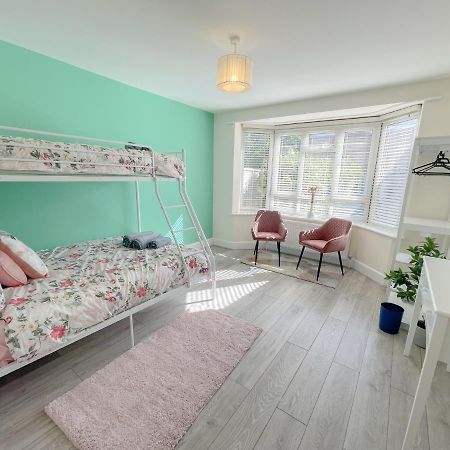Large 3 Bedroom & 2 Bath - Ground Floor With Parking Bournemouth Kültér fotó